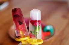 Rose Flavored Ice-Pops