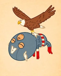 Innocent Cartoon Hero Art Image 2