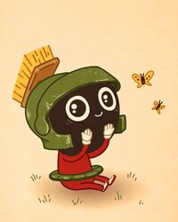 Innocent Cartoon Hero Art Image 5