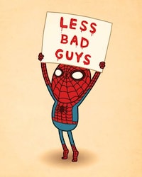 Innocent Cartoon Hero Art Image 8
