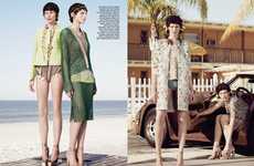 Eclectic Retro Seaside Editorials
