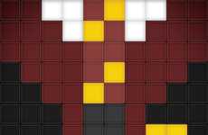 Cinematic Torso Pixel Art