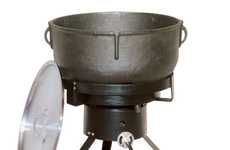Colossal Cast Iron Cookers