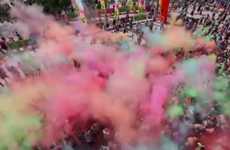 Pigment-Bombing Marathons