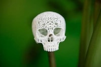 Doily Decal Skulls Image 2