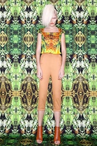 Psychedelic Camouflage Couture Image 6