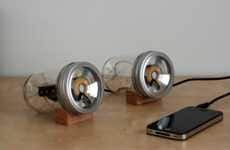 Mason Jar Speakers