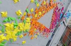 Girly Graffiti Installations