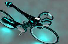 Glowing Sci-Fi Bicycles