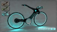 Glowing Sci-Fi Bicycles Image 2