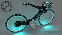 Glowing Sci-Fi Bicycles Image 4