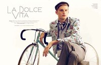 Retro Cyclist Captures Image 2