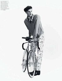 Retro Cyclist Captures Image 3
