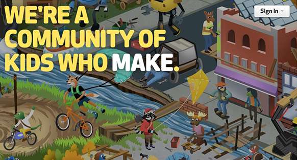 Kid-Sourced Creation Sites