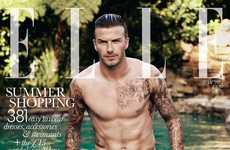 Dripping Jean-Clad Photoshoots