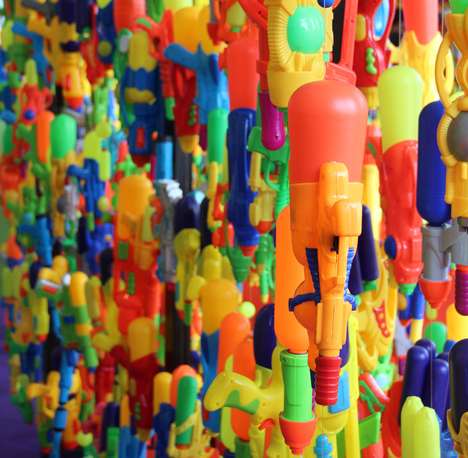 Super Soaker Sculptures