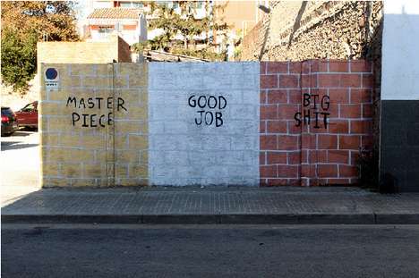 Sharply Sarcastic Street Art