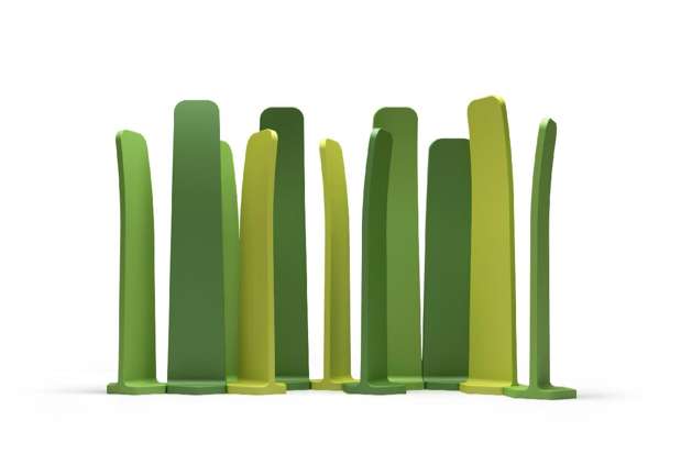 Magnified Turf Partitions
