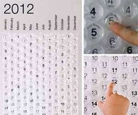 Bubble Wrap Date Books Image 4