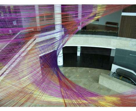 32 String Art Installations