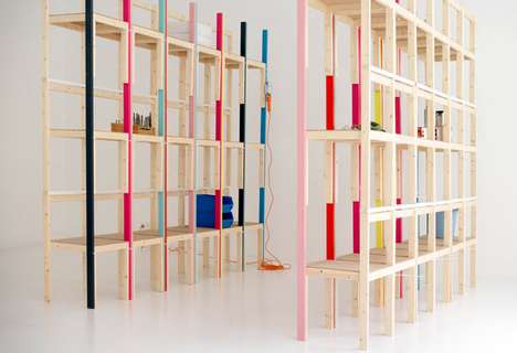 Stacked Chair Storage
