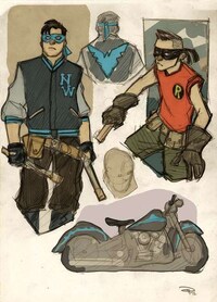 Rockabilly Caped Crusader Renderings Image 2