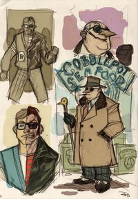 Rockabilly Caped Crusader Renderings Image 7