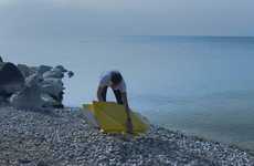 Collapsible Tent-Like Boats