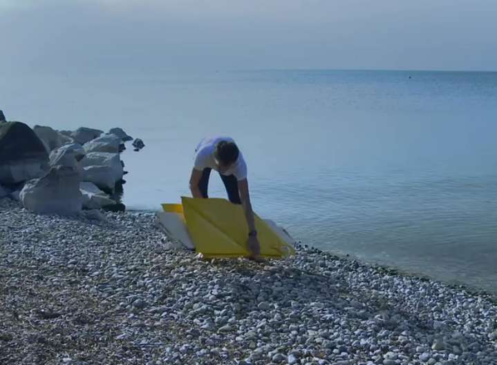 Collapsible Tent-Like Boats