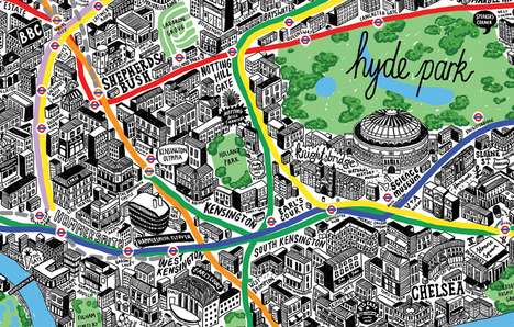 Meticulous Hand-Drawn Maps