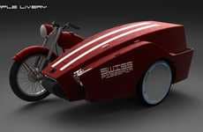 Mobile Motorbike Pizzerias