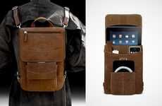 Vintage Tablet-Carrying Totes