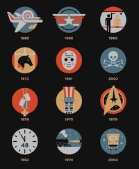 Celebratory Iconic Movie Posters Image 3