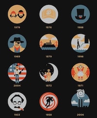 Celebratory Iconic Movie Posters Image 5
