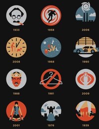 Celebratory Iconic Movie Posters Image 7