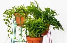 Wiry Planter Stands