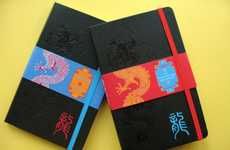Dragon-Embossed Notepads