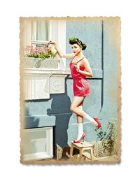 Retro Domestic Housewife Pin-Ups Image 2