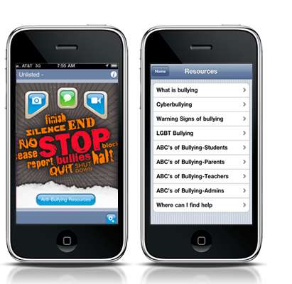 Schoolyard Violence-Haulting Apps