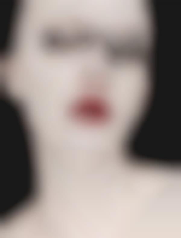 Ghostly Doll Face Photography