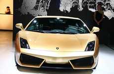 Glamorously Golden Cars