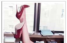 Seductive Secretary Photoshoots