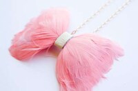 Feathered Bow Tie Accessories Image 7