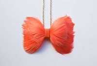 Feathered Bow Tie Accessories Image 8