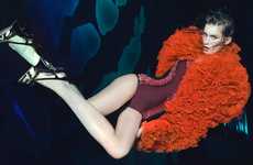 Dewy Sculptural Photoshoots