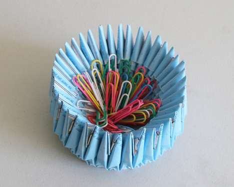 Porcupine Origami Dishes