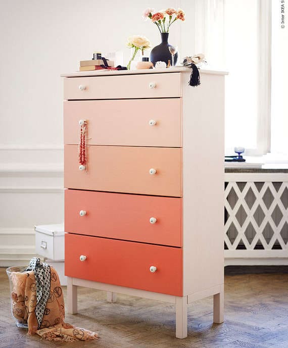Fading Colored Furniture