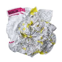 Deliberately Crushed Cartography Image 3