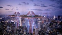 Lotus-Inspired Skyscrapers Image 6