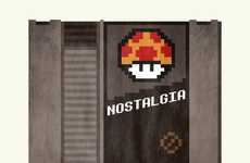 Retro Game Cartridge Renderings